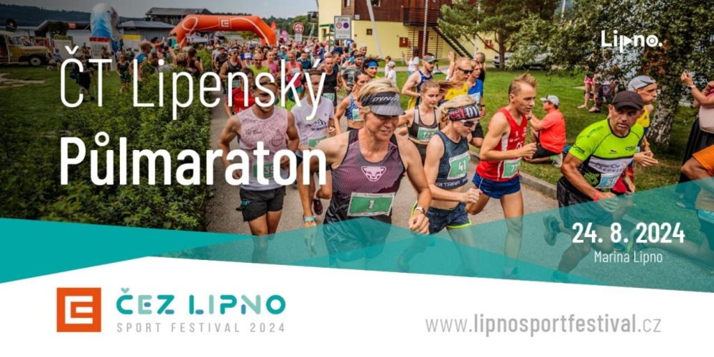Lipno-Halbmarathon, Zehnkampf und Familienlauf